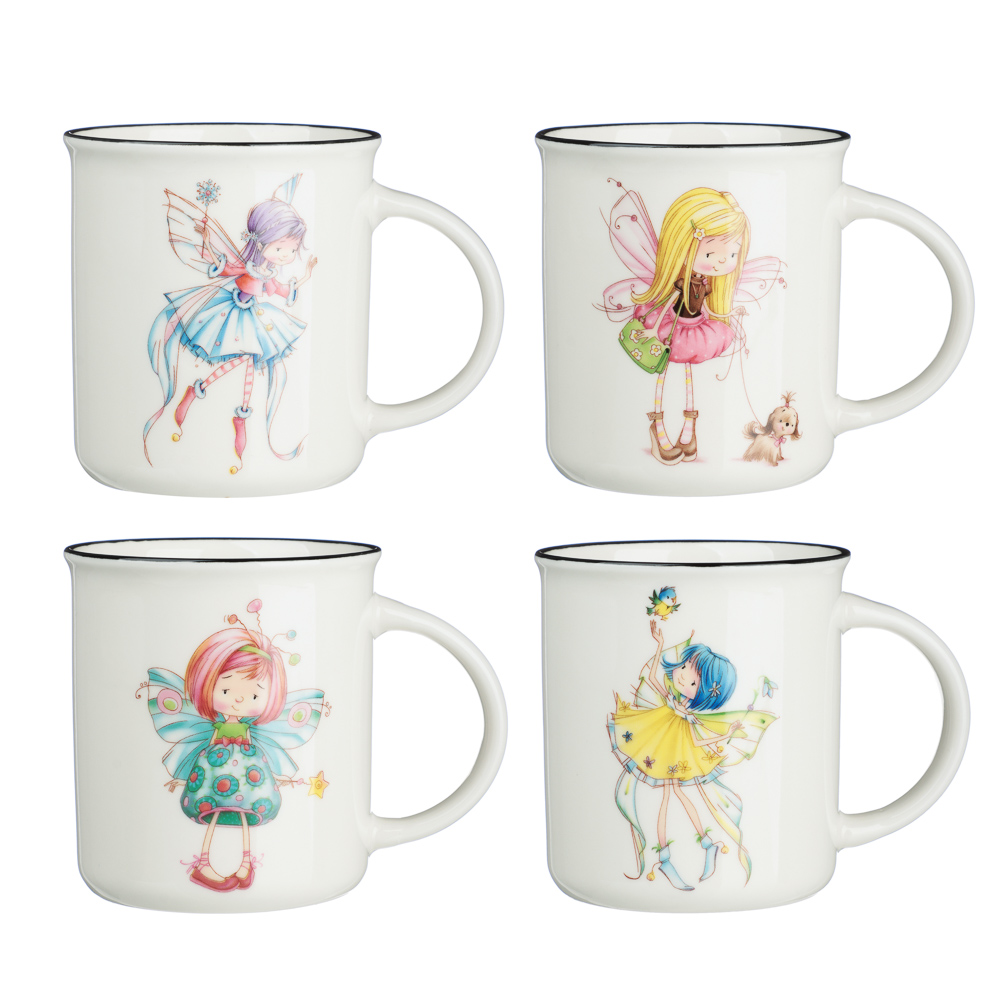 MILLIMI Кружка Принцессы, 310мл, фарфор, 4 дизайна - #1