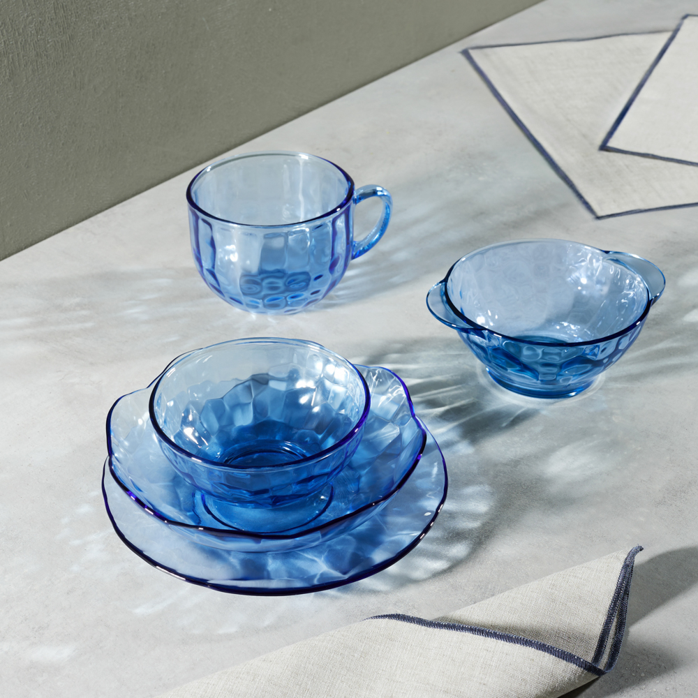 Fancy Diamond Тарелка глубокая 19см, стекло - #6