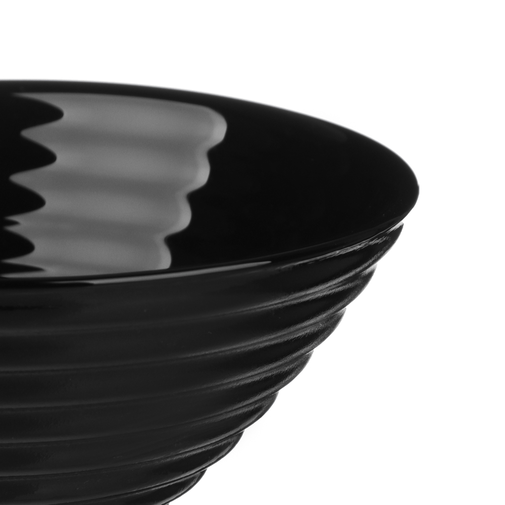 MILLIMI Бароло Салатник 12,7см черный опаловое стекло - #2