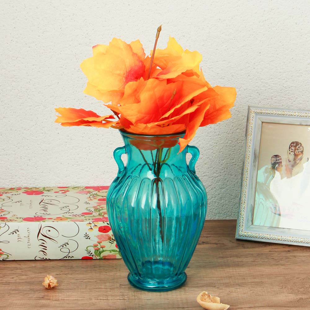 Ваза стеклянная, декоративная "Богиня", 20см, 3 цвета - #3