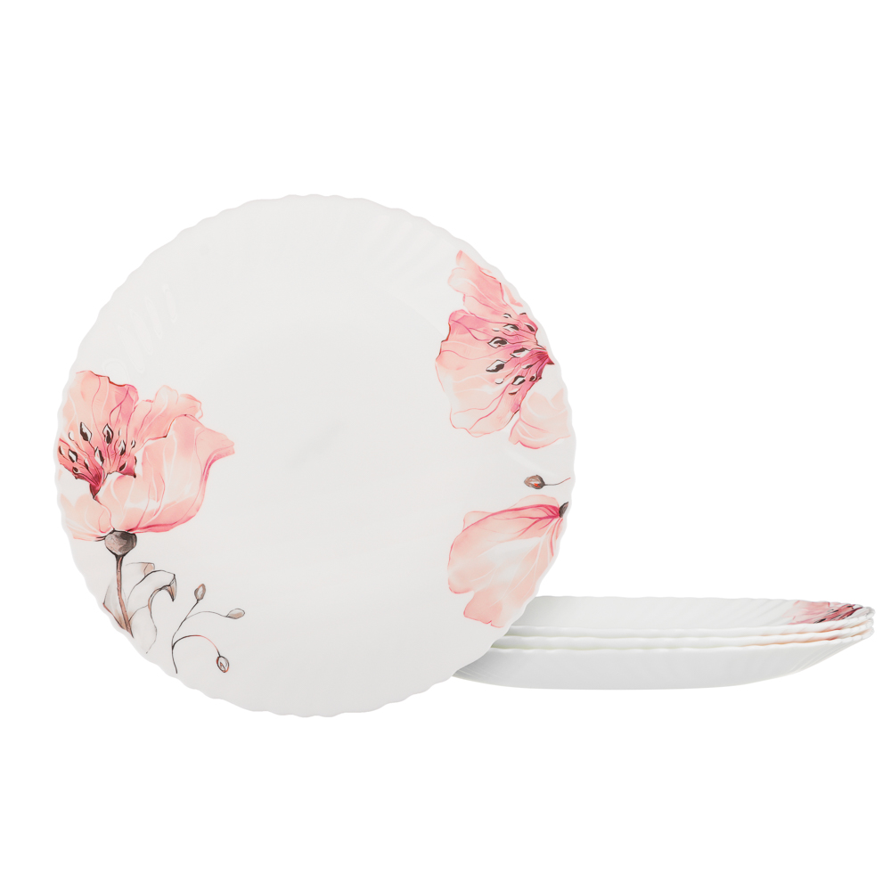 MILLIMI Роселла Набор столовой посуды 13 пр., опаловое стекло - #4