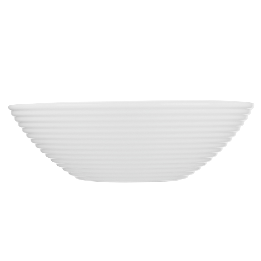 MILLIMI Бароло Салатник 24см белый опаловое стекло - #3