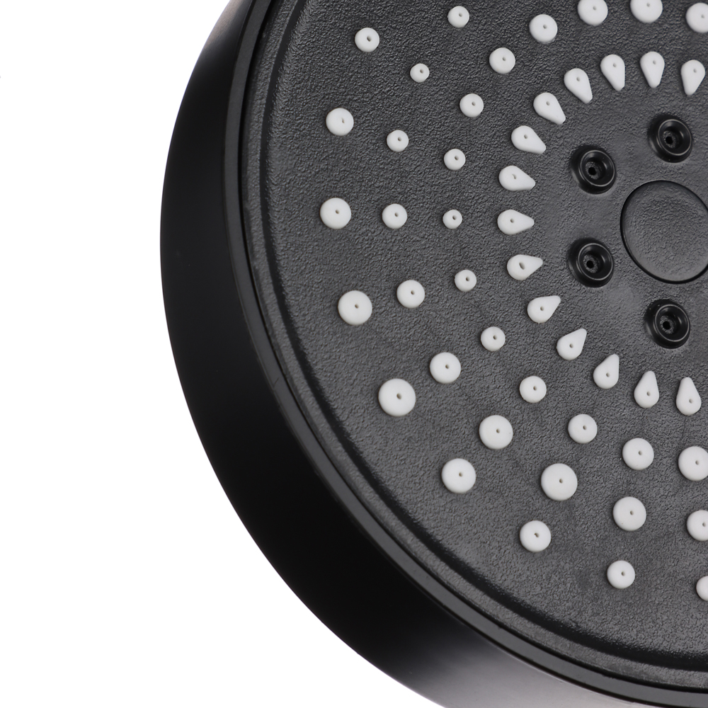 СоюзКран Лейка для душа, 5 режимов, 125мм, черный - #3