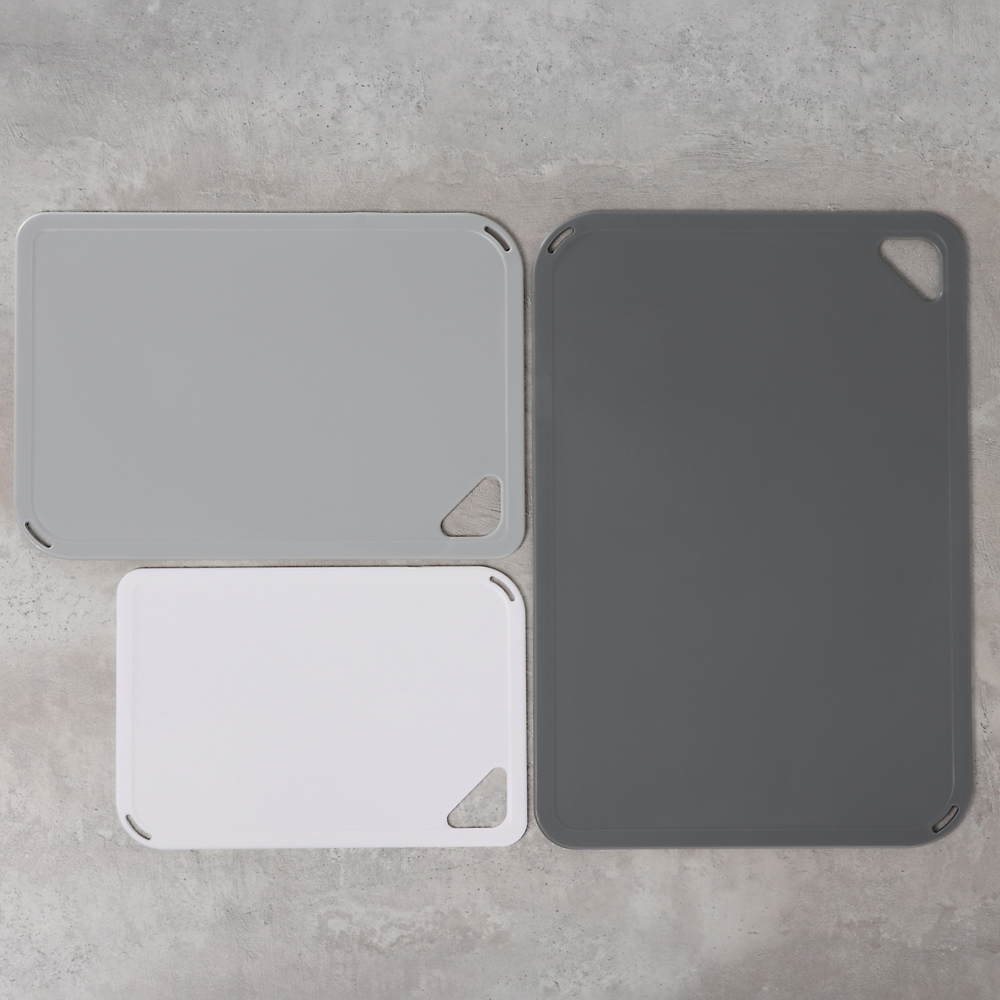 SATOSHI Ланьон Набор досок разделочных 3шт 36x25x0,6 см; 29x20x0,5 см; 23x16x0,4 см, пластик - #11