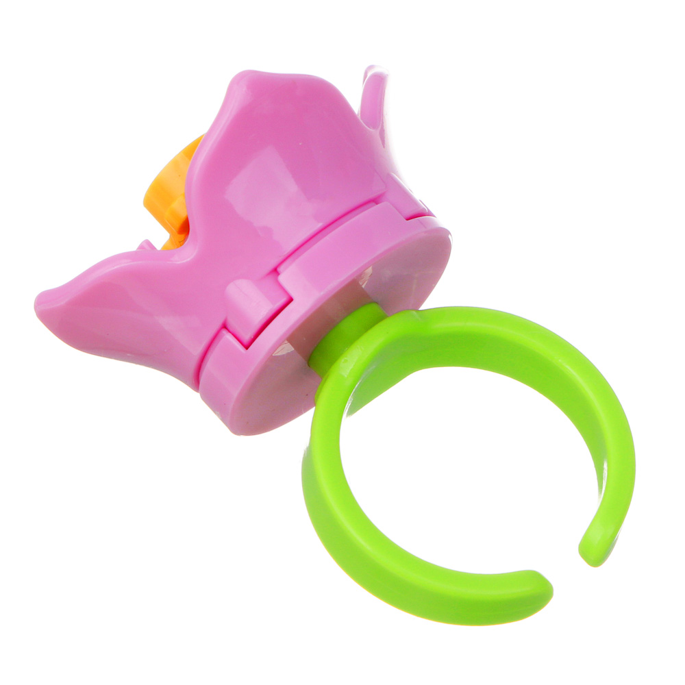 ИГРОЛЕНД Конструктор "Собери колечко", 12 деталей, PP, 6,5х3х9 см, 3 дизайна - #7