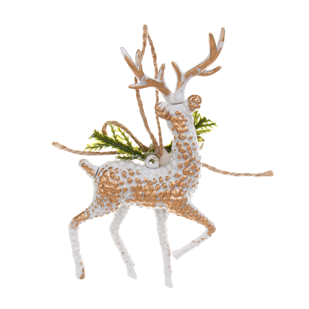 СНОУ БУМ Олень, 7,5x14,5 см, пластик, 26-629 - #5