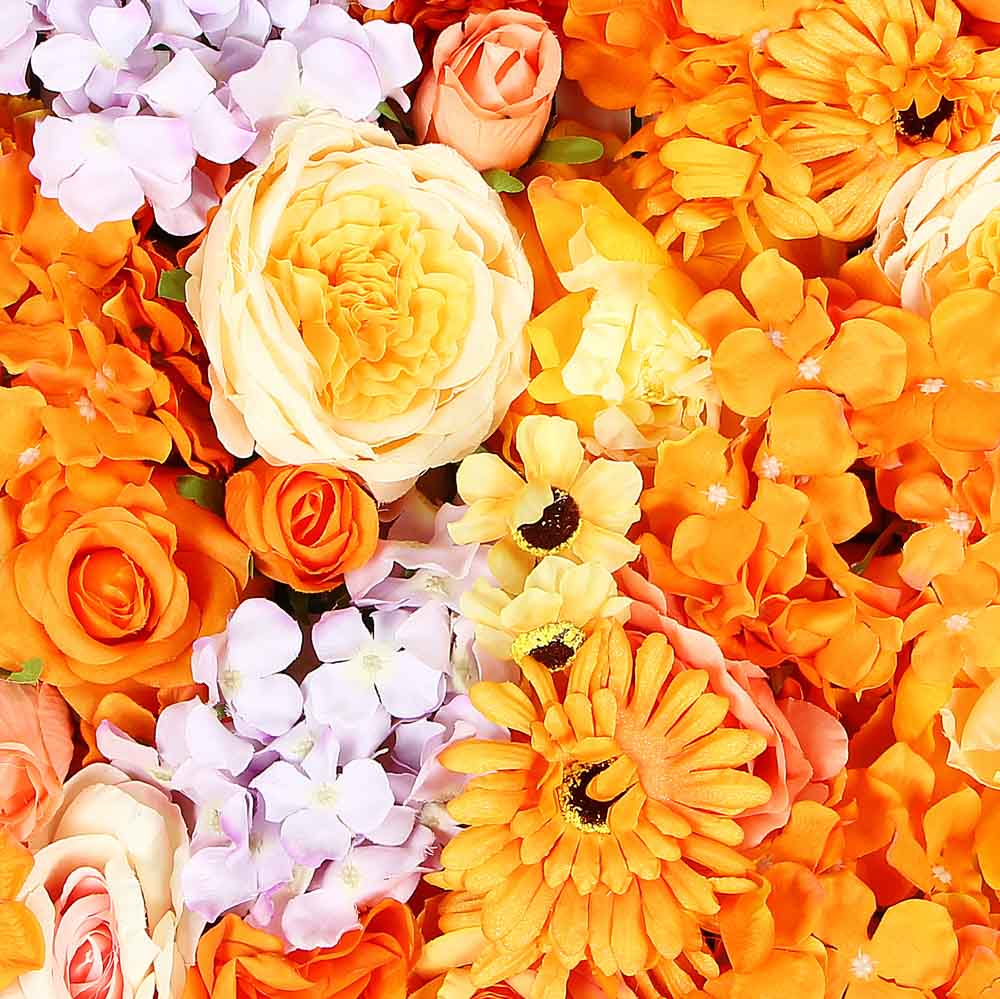 Изгородь цветочная Inbloom "Оранжевая пастель", 40х60 см - #3