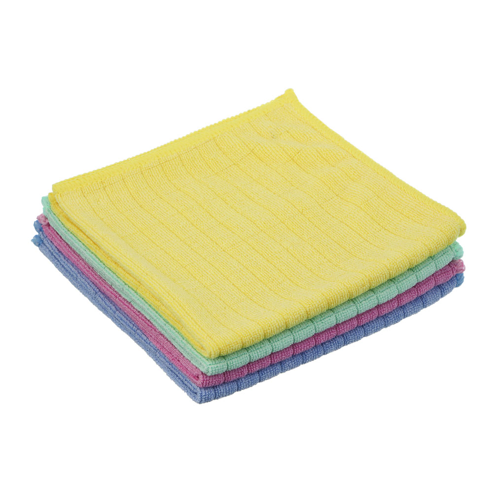 VETTA Салфетка из микрофибры в клетку, универсальная, 30х30см, 220г/кв.м. 4 цвета - #1