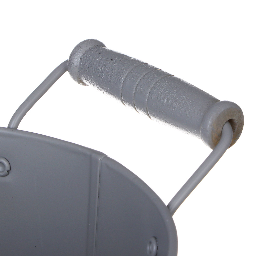 Кашпо для цветов, 15,5х22х27,5 см, металл - #5