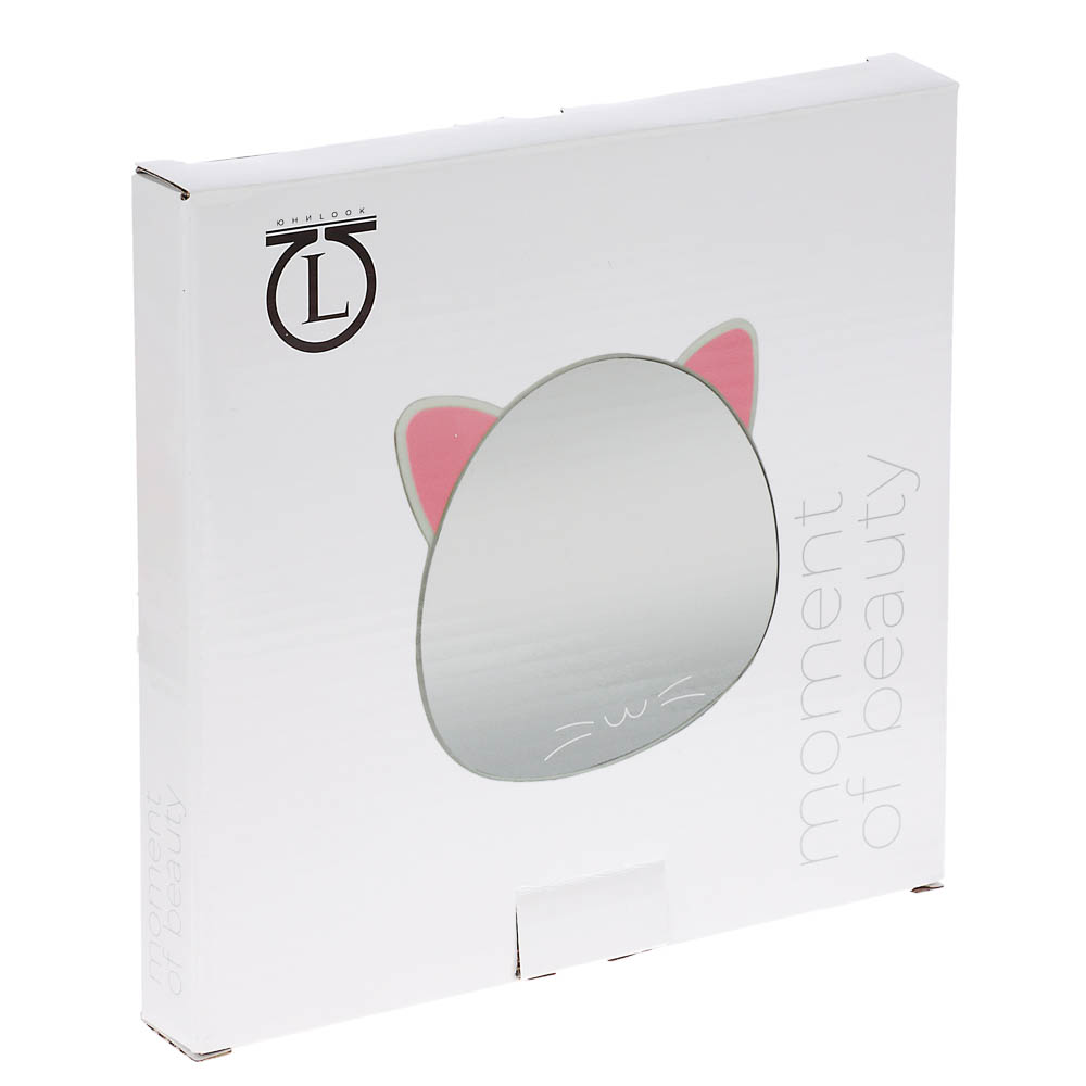 Зеркало настольное тм ЮНИLOOK, металл, стекло, пластик, 16x14,5см, 3 цвета - #6