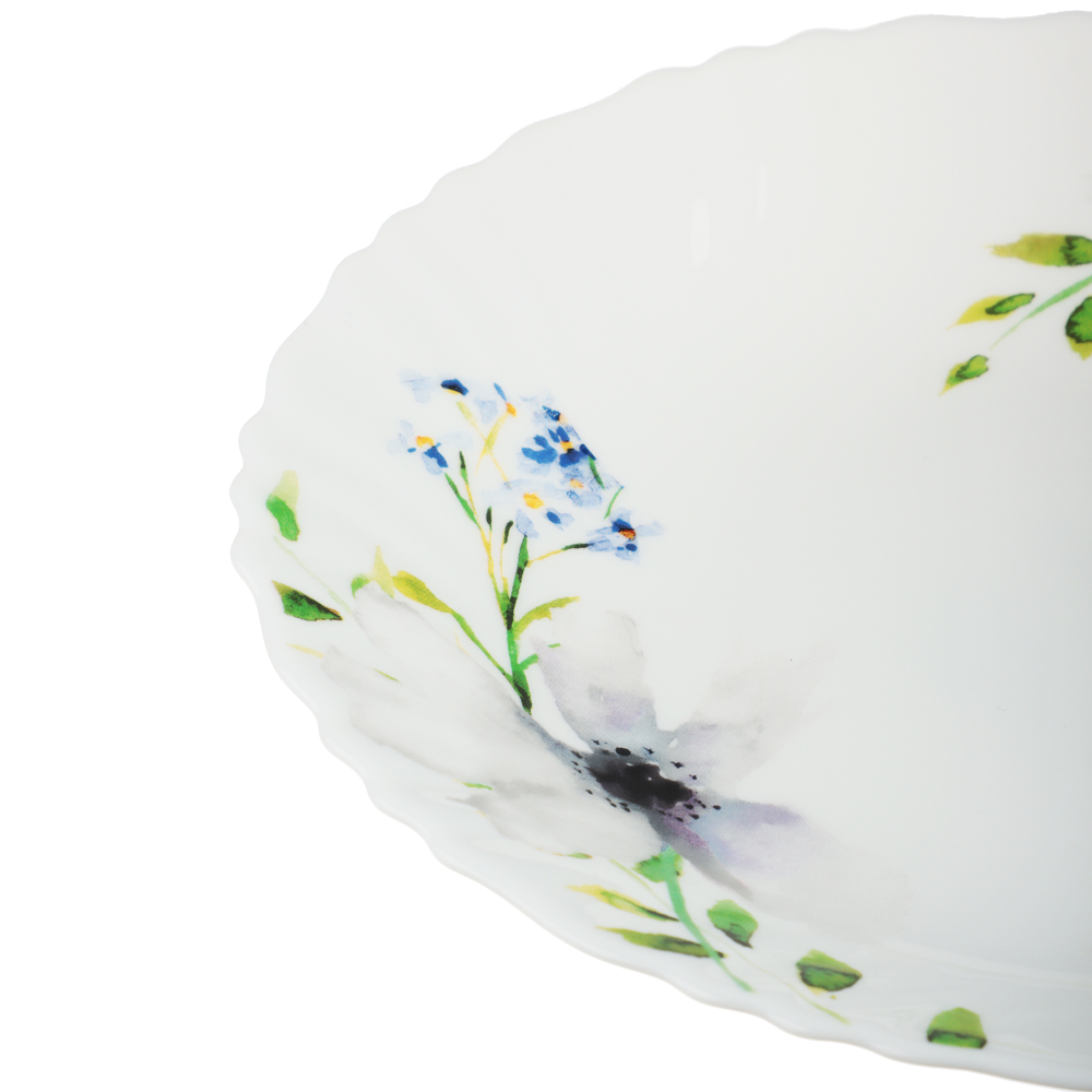 MILLIMI Шабер Набор столовой посуды 19 пр., опаловое стекло - #3