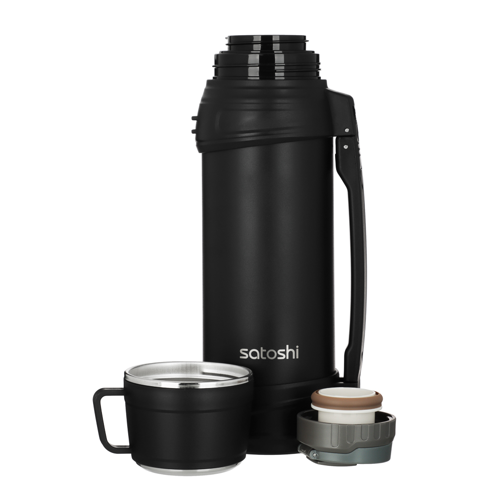 SATOSHI Акка Термос с широкой горловиной 1,20л, нержавеющая сталь 18/10 - #9