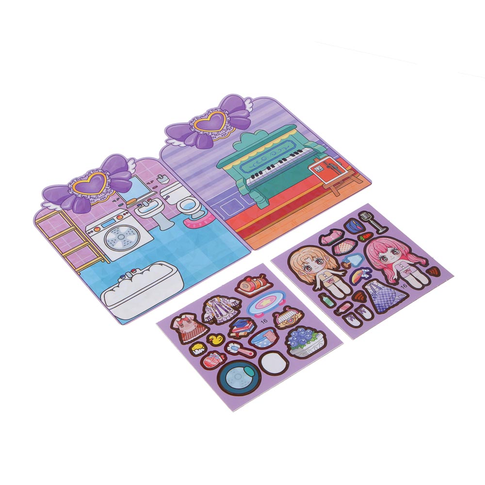 Набор для творчества "Весёлые картинки", бумага, PVC, винил, РР, 52х25,5х7см - #5