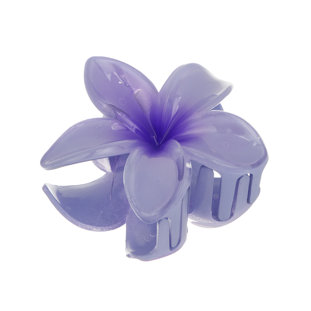 Краб для волос Ботаника, тм ЮНИLOOK, пластик, 8 см, 4 цвета - #2