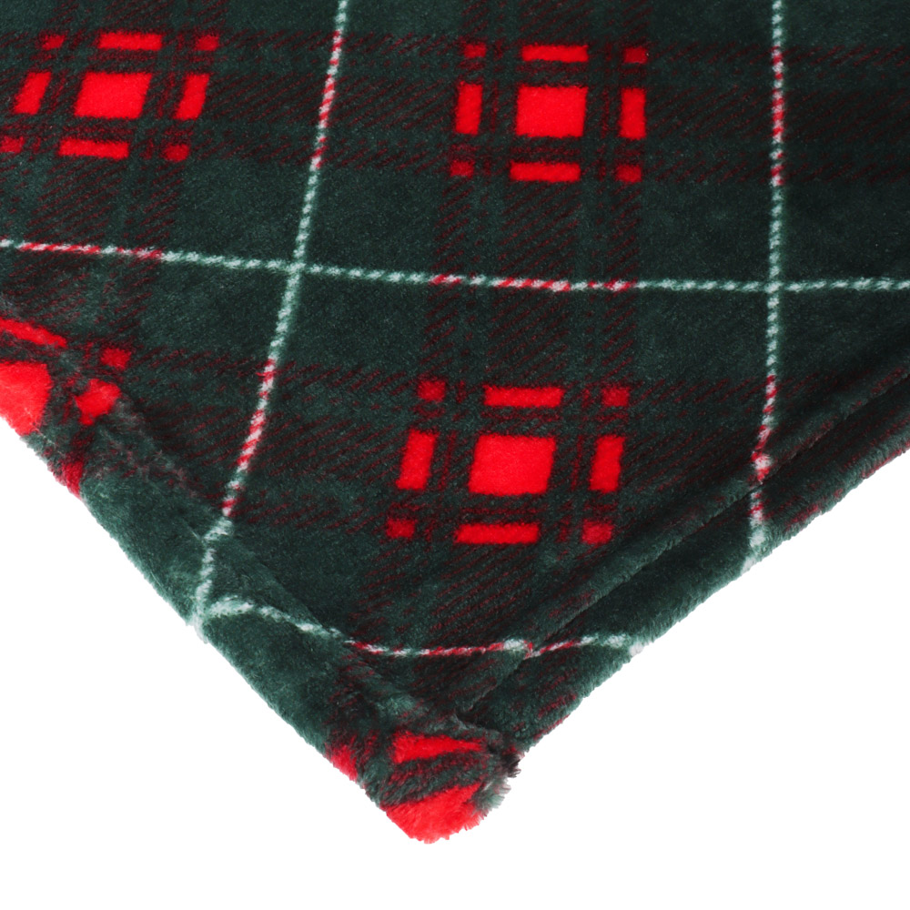 PROVANCE Щелкунчик Плед клетка, 130х170см, 100% полиэстер, 2 дизайна - #3