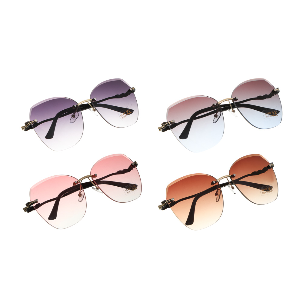 Очки солнцезащитные, тм GALANTE, с защитой от UV излучений, пластик, металл, #9 - #1