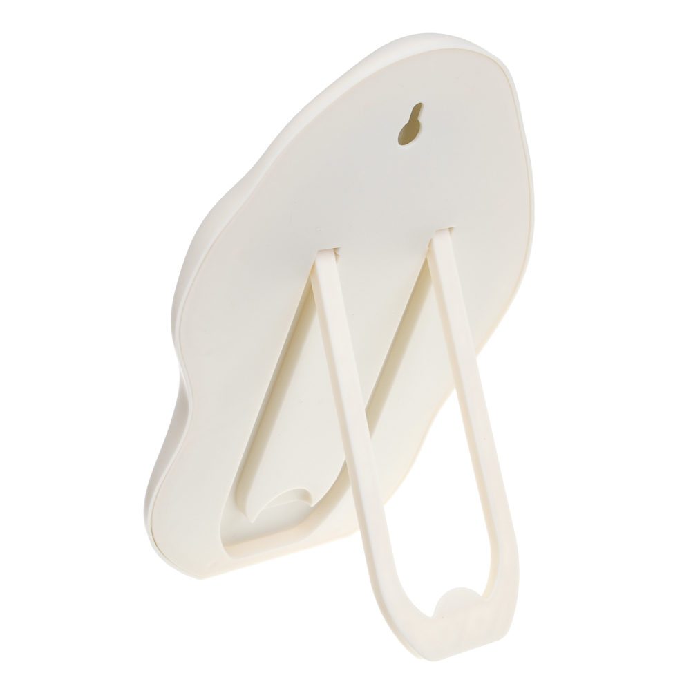 ЮНИLOOK Зеркало настольное фигурное пластик, стекло, 24,5х17,5см, 2 цвета - #4