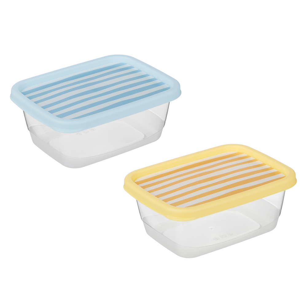 Орра Контейнер для продуктов прямоугольный 0,5л, пластик, 2 цвета - #1