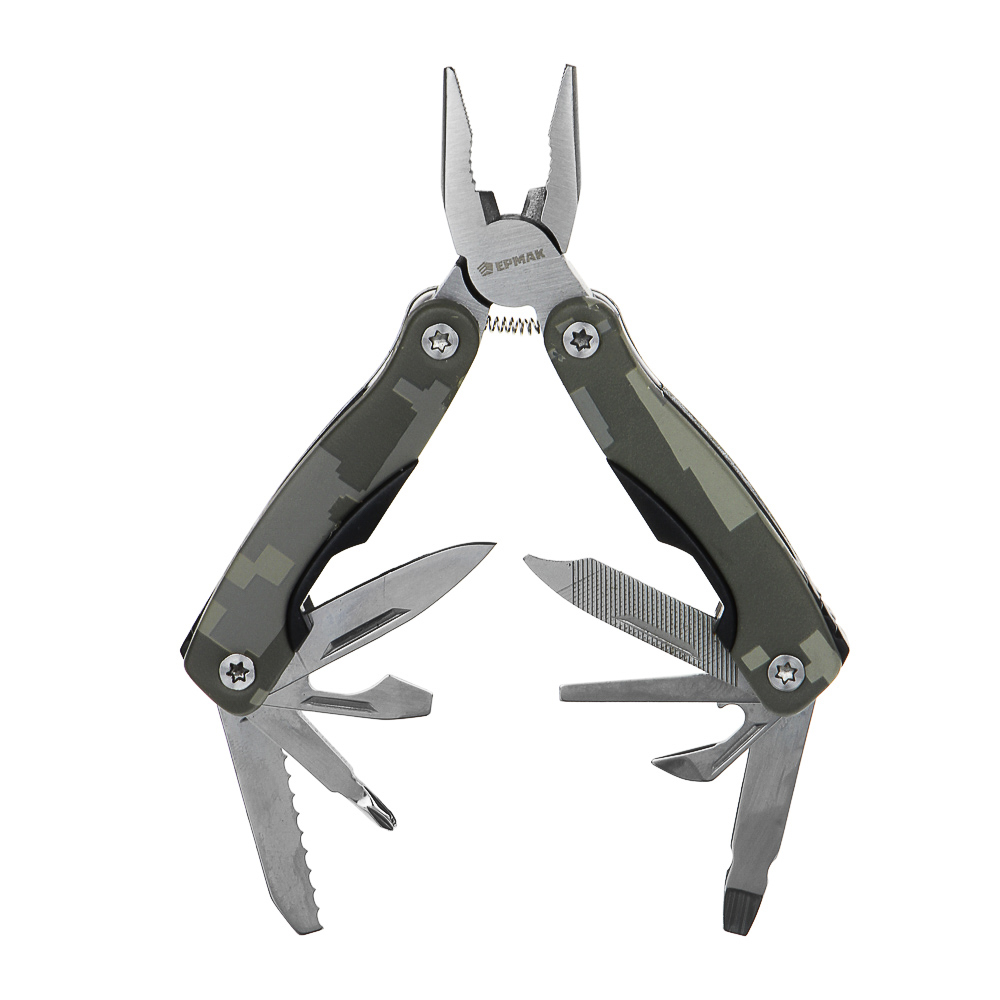 Инструмент многофункциональный тм ЕРМАК, 15 функций, 10,5см, нерж.сталь - #2