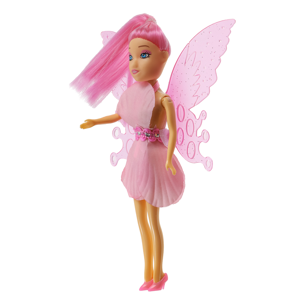 ИГРОЛЕНД Кукла в виде цветочной феи, 15,5 см, в пакете, 13х2,5х24 см, ABS, PP, PVC, 4 дизайна - #18