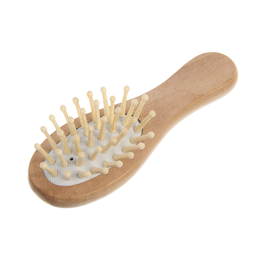 Набор подарочный тм LADECOR мочалка, расческа, пемза, 15*4*15 см, бамбук, полиэстер, пемза - #7