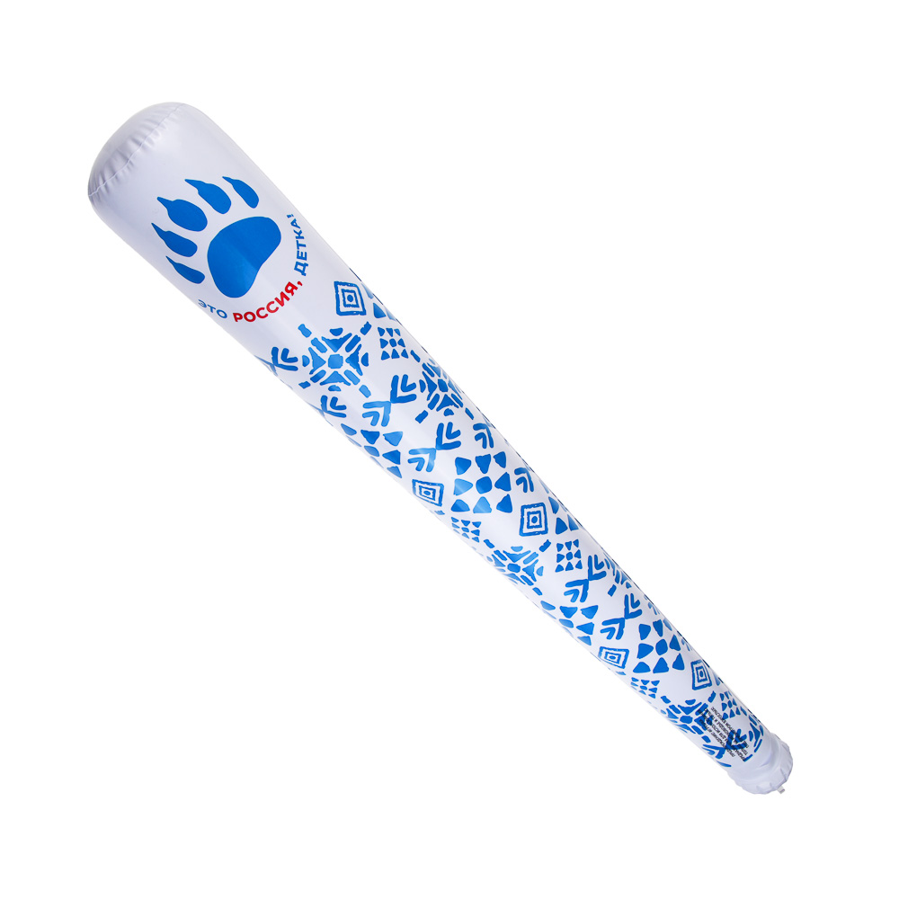 Игрушка надувная – бита "Это Россия, детка!", тм BY Русские Супергерои, 80см, ПВХ - #1