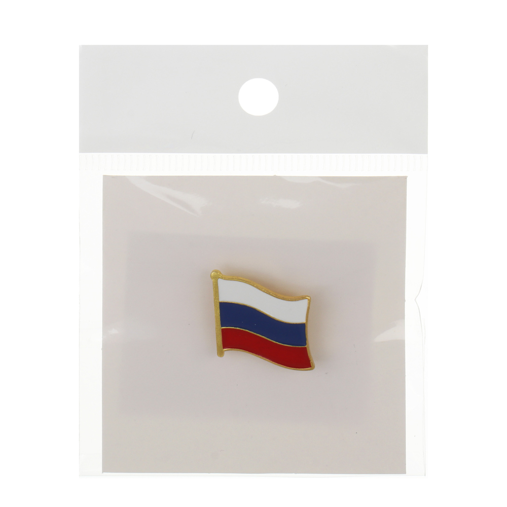 Значок на булавке флаг России тм Мечтай, 2,1 см - #6