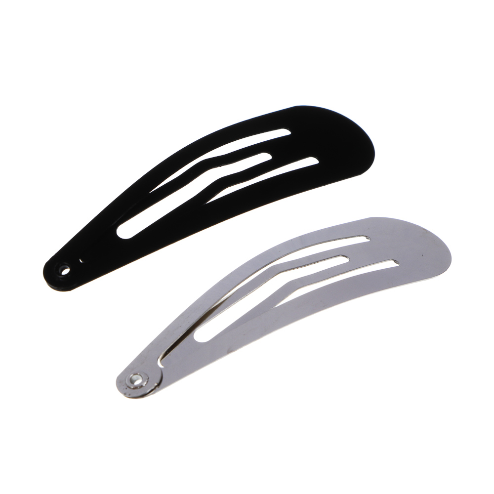 ЮНИLOOK Заколки для волос 12шт, 5см, металл, 2 цвета, ACS25-12 - #1