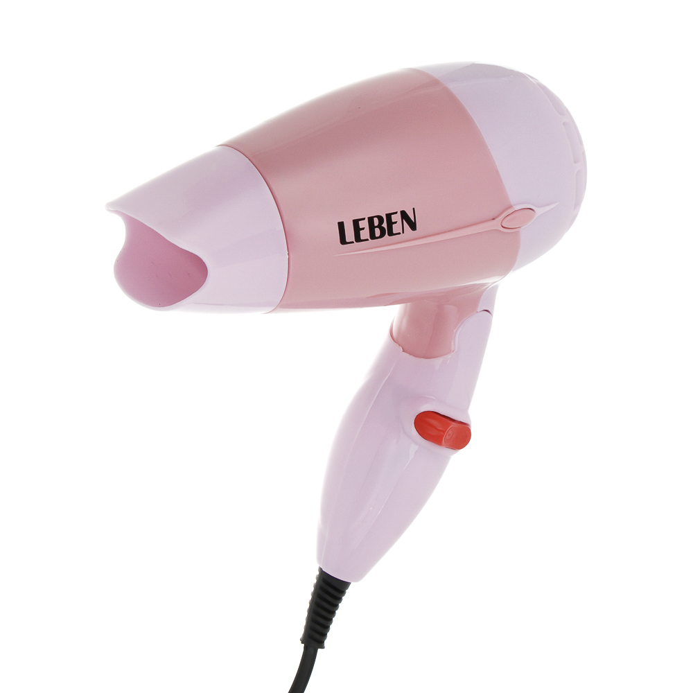 LEBEN Фен для волос дорожный 500Вт, 2 скорости - #1