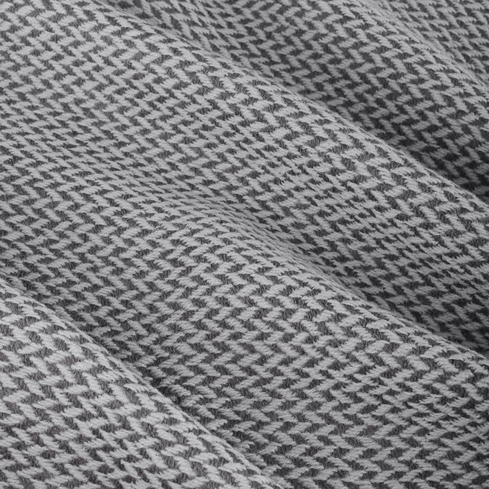 Плед жаккардной вязки Provance, акрил, 150х200 см, серый - #3