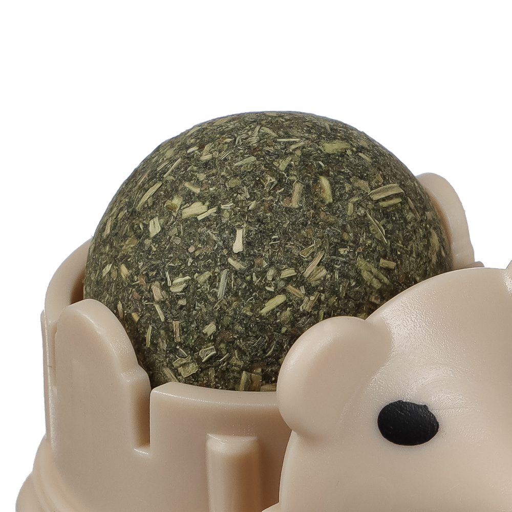 Игрушка-чесалка для кошек тм VETTA, ёжик с мятой, 7,5см - #6