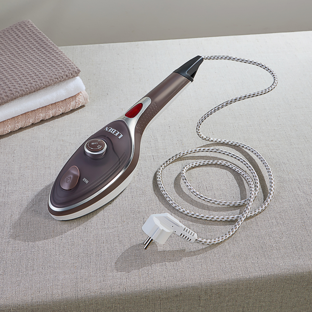 LEBEN Щётка-отпариватель-утюг 1000Вт, тефл. покрыт, терморегулятор, резевр. 100мл, пар 15гр.мин. - #15