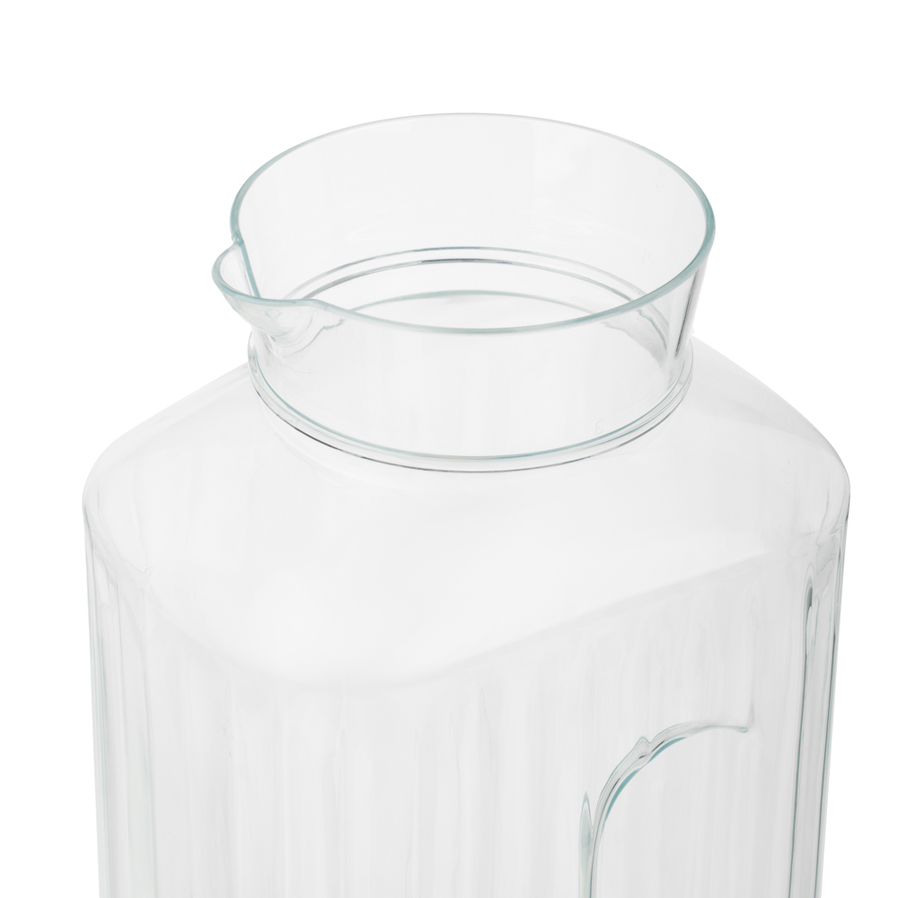 Кувшин с крышкой 1,5л TREND (11,8x8,5x22см), пластик - #5