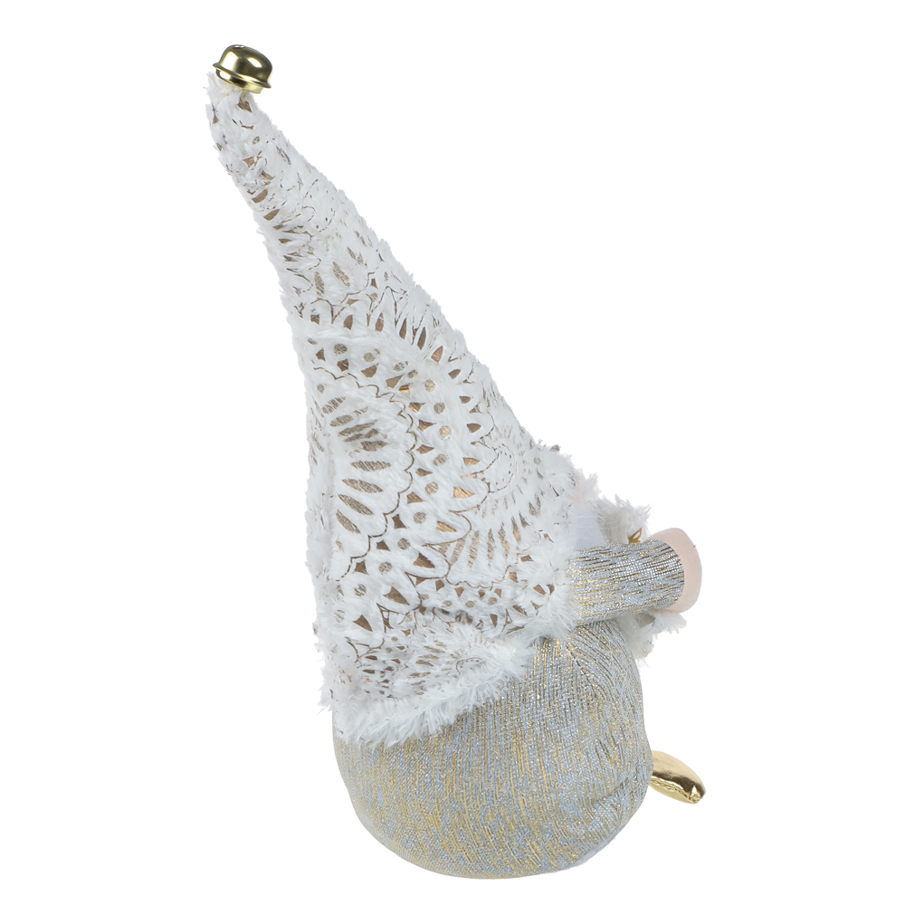 СНОУ БУМ Фигура декоративная "Гном" 38,5 см, полиэстер, 26-738 - #3