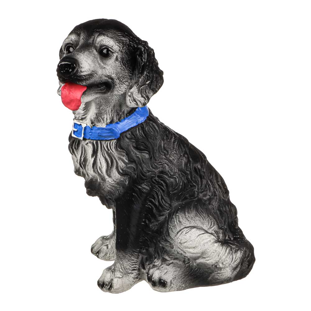 Копилка Пёс Тузик черно-белый, 23 см, гипс - #2