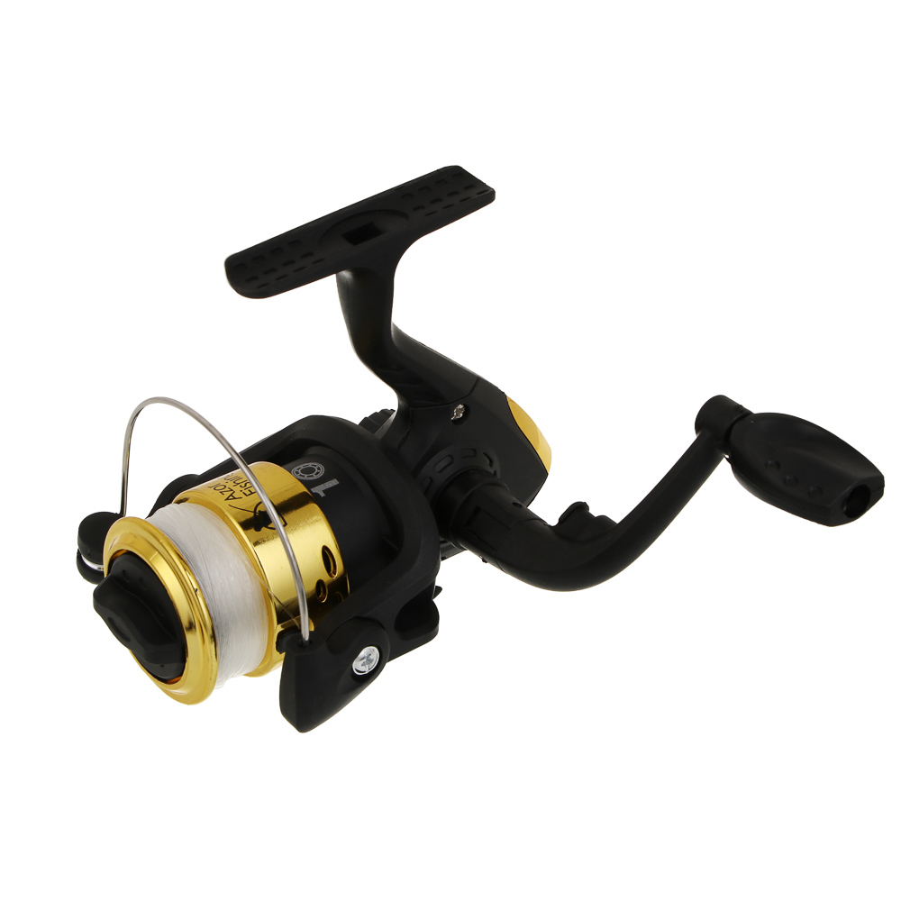 Катушка SY 200 тм AZOR FISHING, передний фрикцион, 1 п.п.,металл, пластик, с леской 0.25 мм - #1