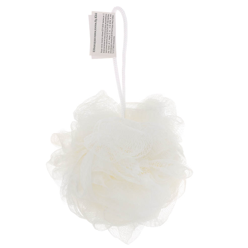 ЮL Мочалка шар роза с подвесом, полиэтилен, 40гр, 5-6 цветов, МС24-03 - #14