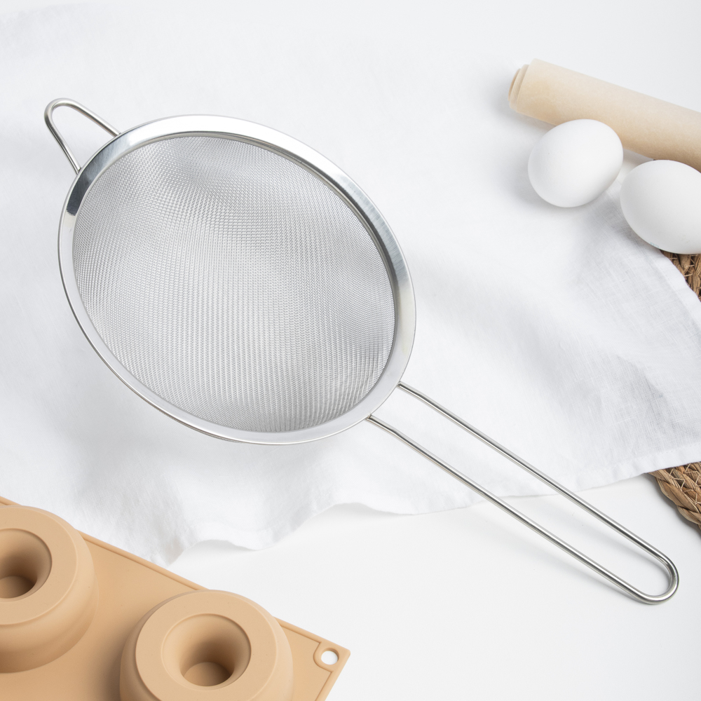 VETTA Сито с ободом и ручкой 18см, нерж.сталь - #6