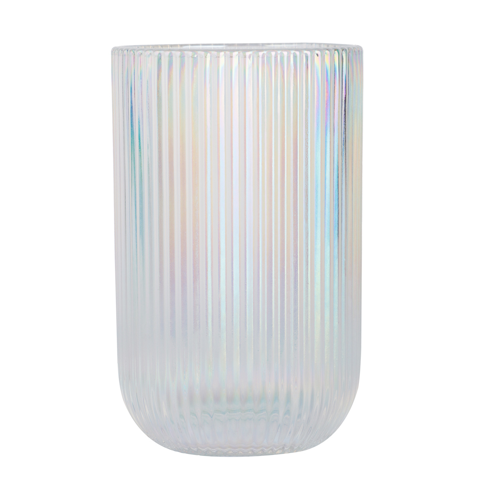 MILLIMI Набор стаканов 2шт, 380мл, стекло, перламутровый - #3