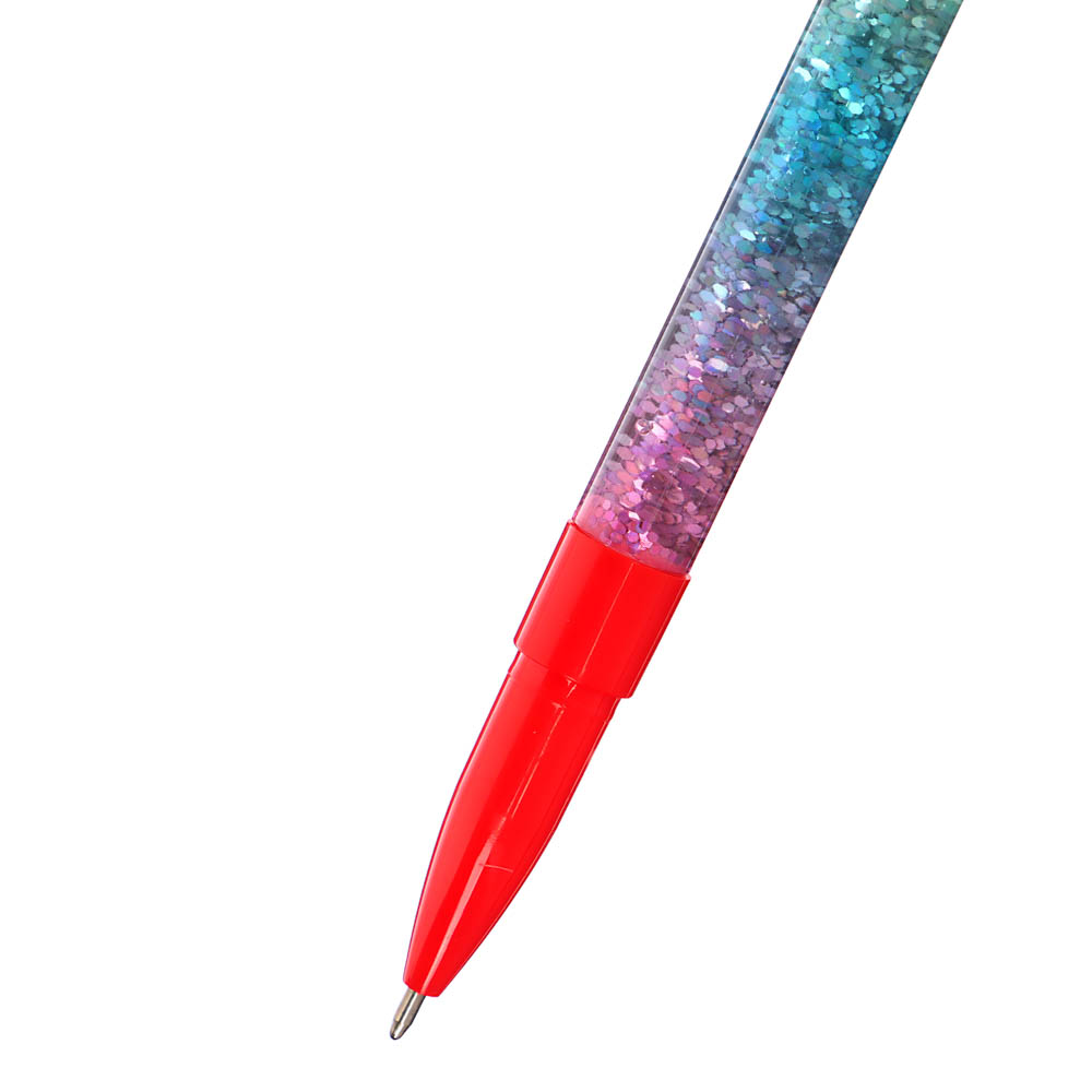 Ручка шариковая "Новогодняя", синяя - #4