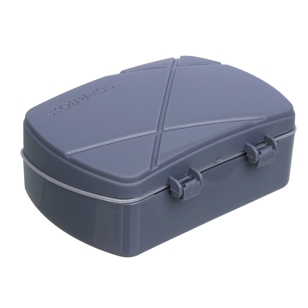 VETTA Мыльница, пластик, 13,5х9х5 см, серый - #4