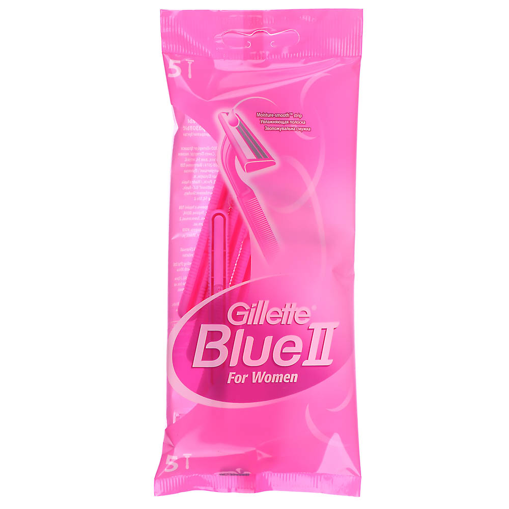 Бритвенные станки одноразовые Gillette "Blue" женские, 5 шт - #6