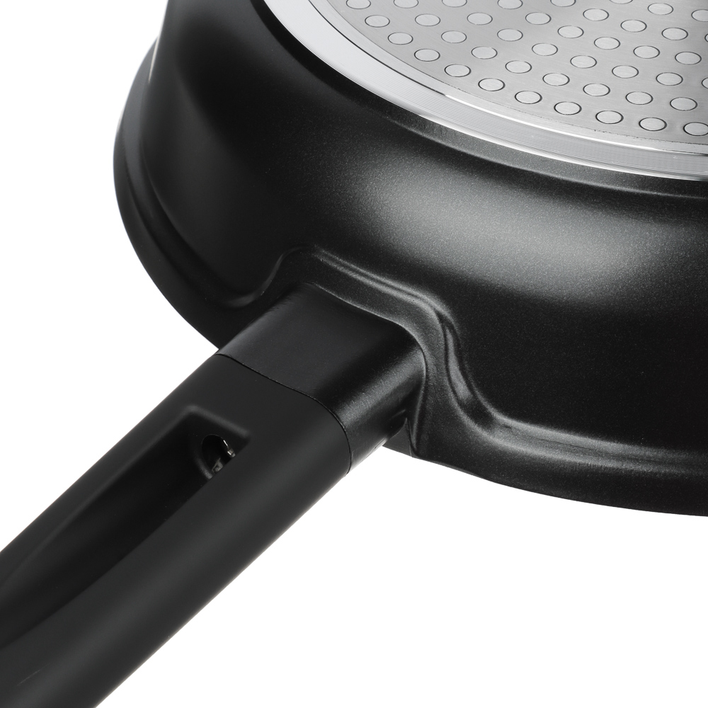 SATOSHI Артас Наб. пос. 8пр, сков. 24/28см;ковш+крыш 16см/1,4л, кастр+крыш 2л; 4л, а/п мрамор, инд - #7