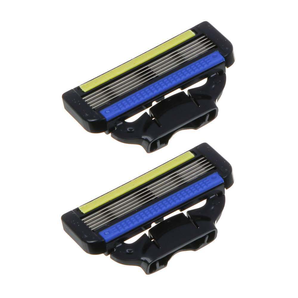 PROWAY Кассеты сменные для бритвенного станка (5 лезвий), муж, 2 шт, пластик - #2