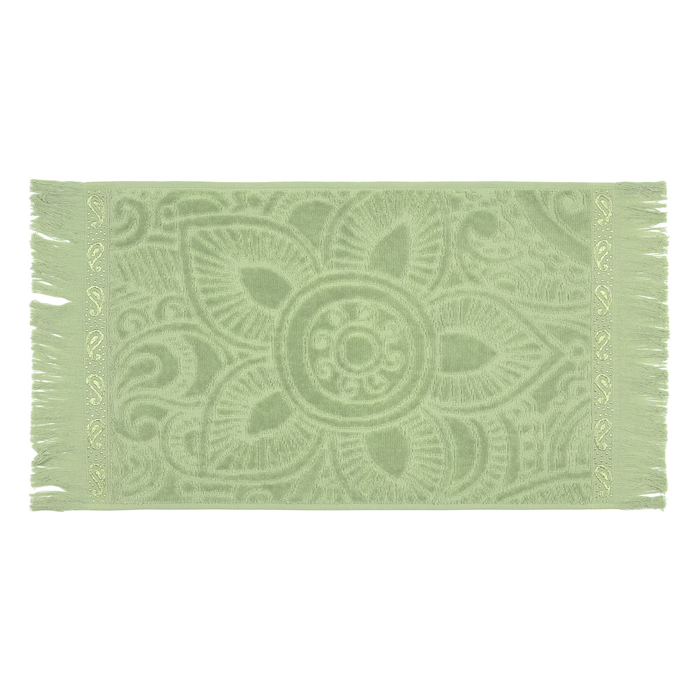 PROVANCE Эвкалипт Полотенце махровое, 100% хлопок, 30х50см, 450гр/м, зеленый - #10