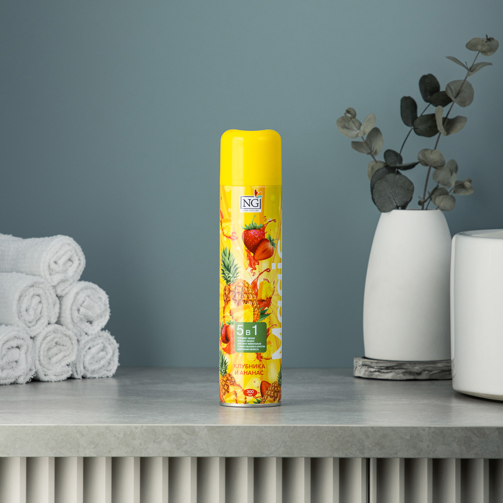 NEW GALAXY Освежитель воздуха Magic, 300 мл, Клубника и ананас - #6