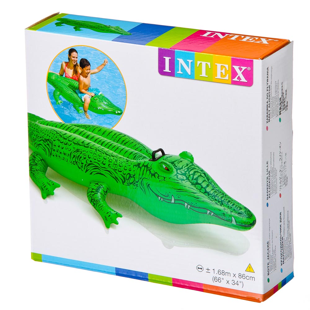 Надувная игрушка-наездник INTEX "Крокодил" - #2