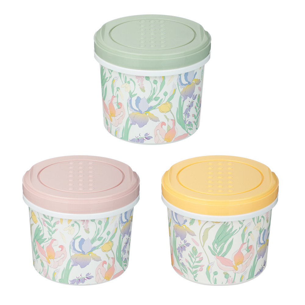 Ботаника Банка с завинчивающейся крышкой 0,7л, пластик, 3 цвета - #1