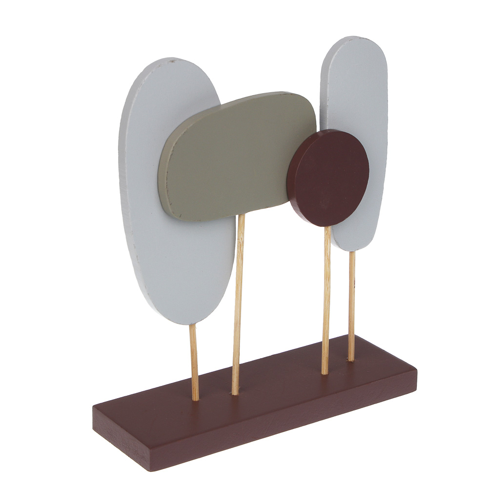 Декор на подставке "Абстракция", 15х5х18 см, МДФ - #1