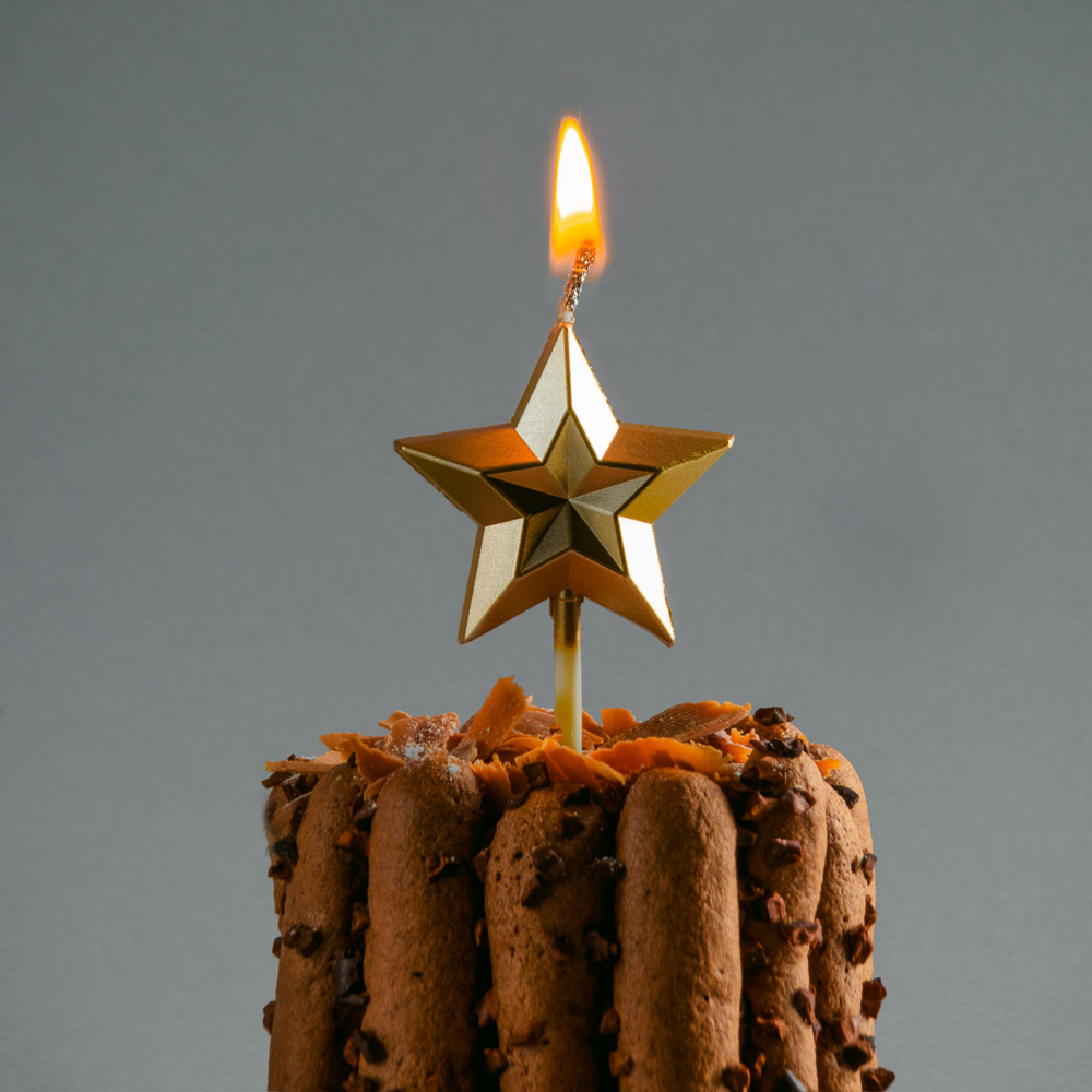 Свеча для торта FNtastic "Сердечки/Звездочки" - #6